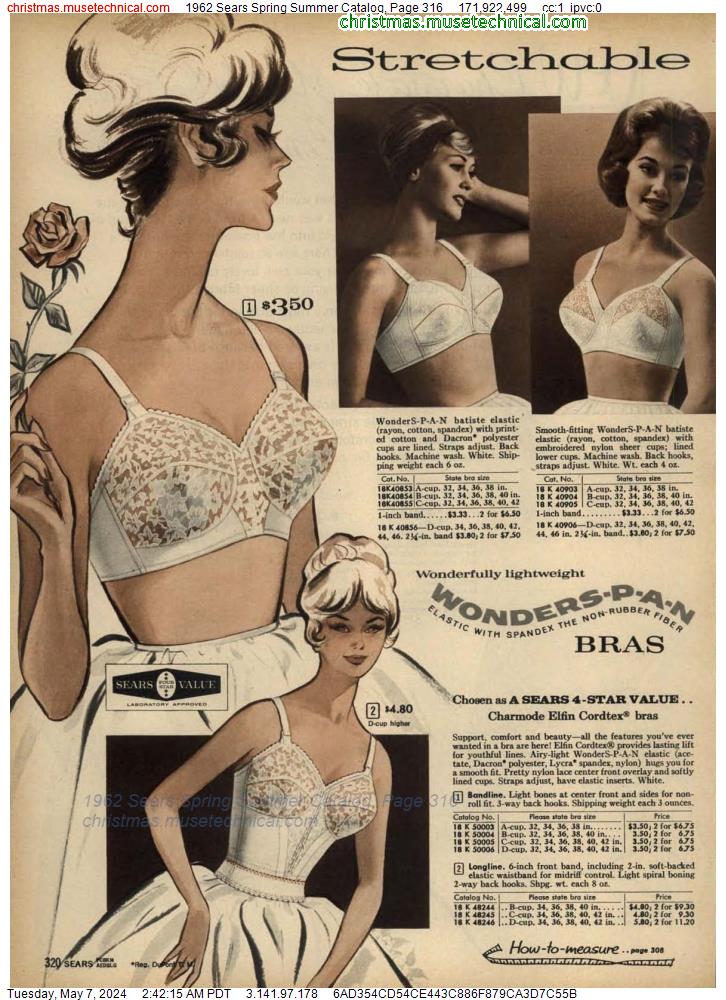 1962 Sears Spring Summer Catalog, Page 316