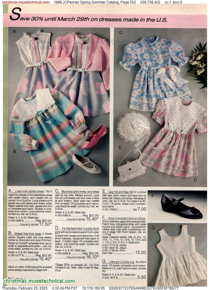 1986 JCPenney Spring Summer Catalog, Page 552