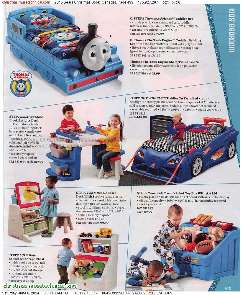2015 Sears Christmas Book (Canada), Page 499