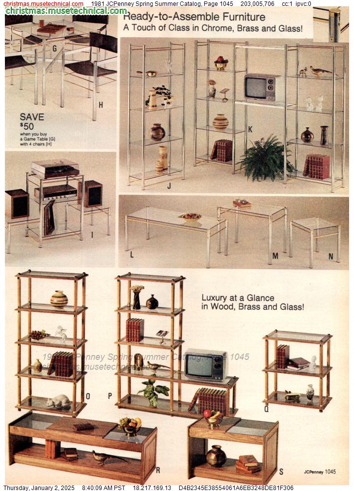 1981 JCPenney Spring Summer Catalog, Page 1045