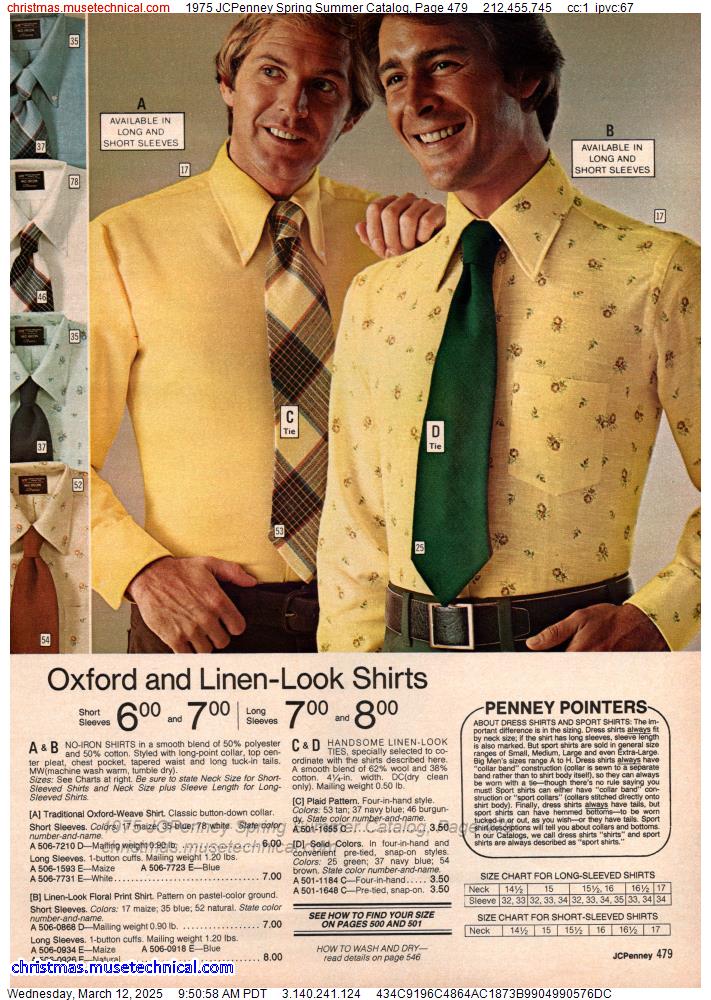 1975 JCPenney Spring Summer Catalog, Page 479