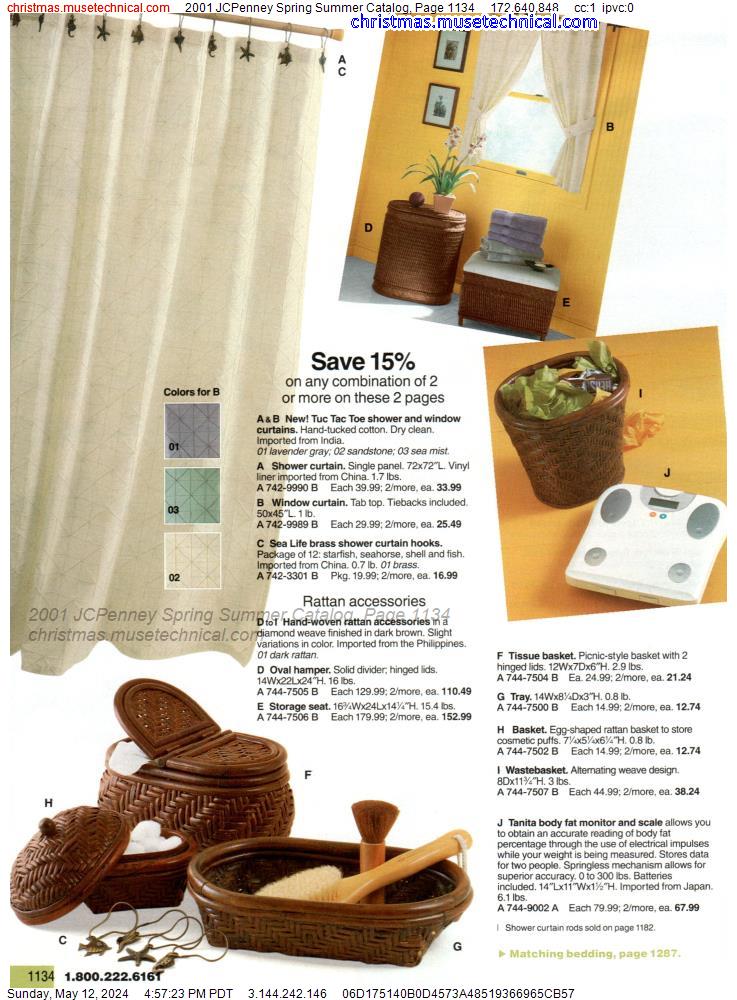 2001 JCPenney Spring Summer Catalog, Page 1134