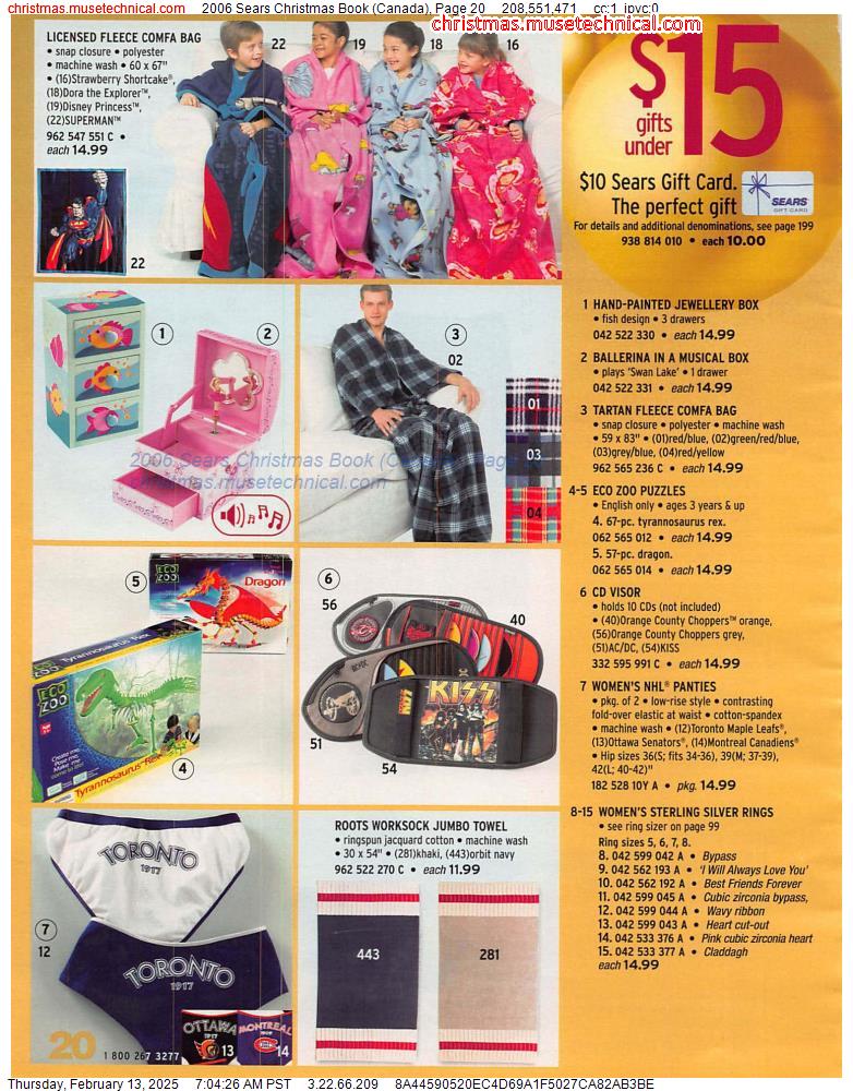 2006 Sears Christmas Book (Canada), Page 20