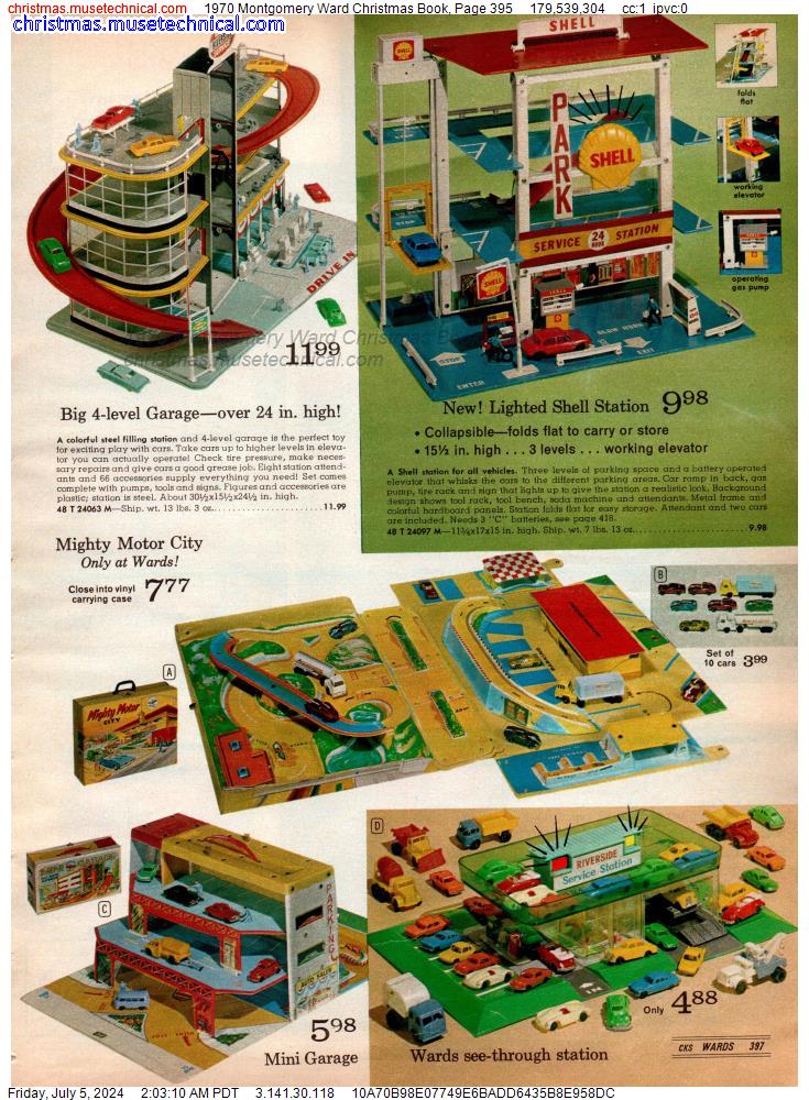 1970 Montgomery Ward Christmas Book, Page 395