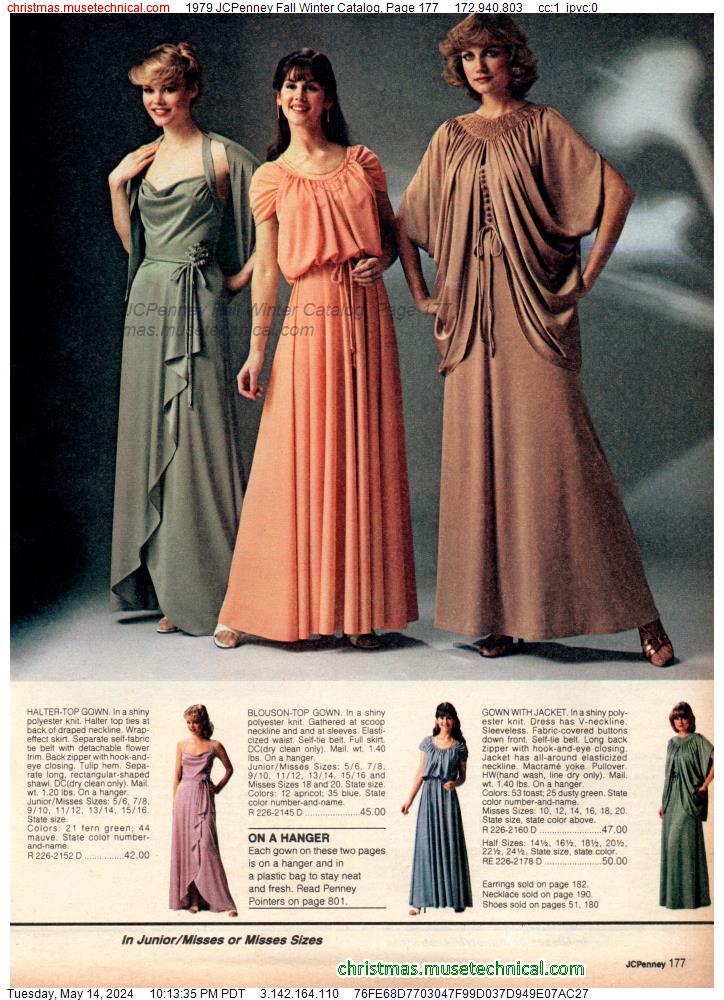 1979 JCPenney Fall Winter Catalog, Page 177