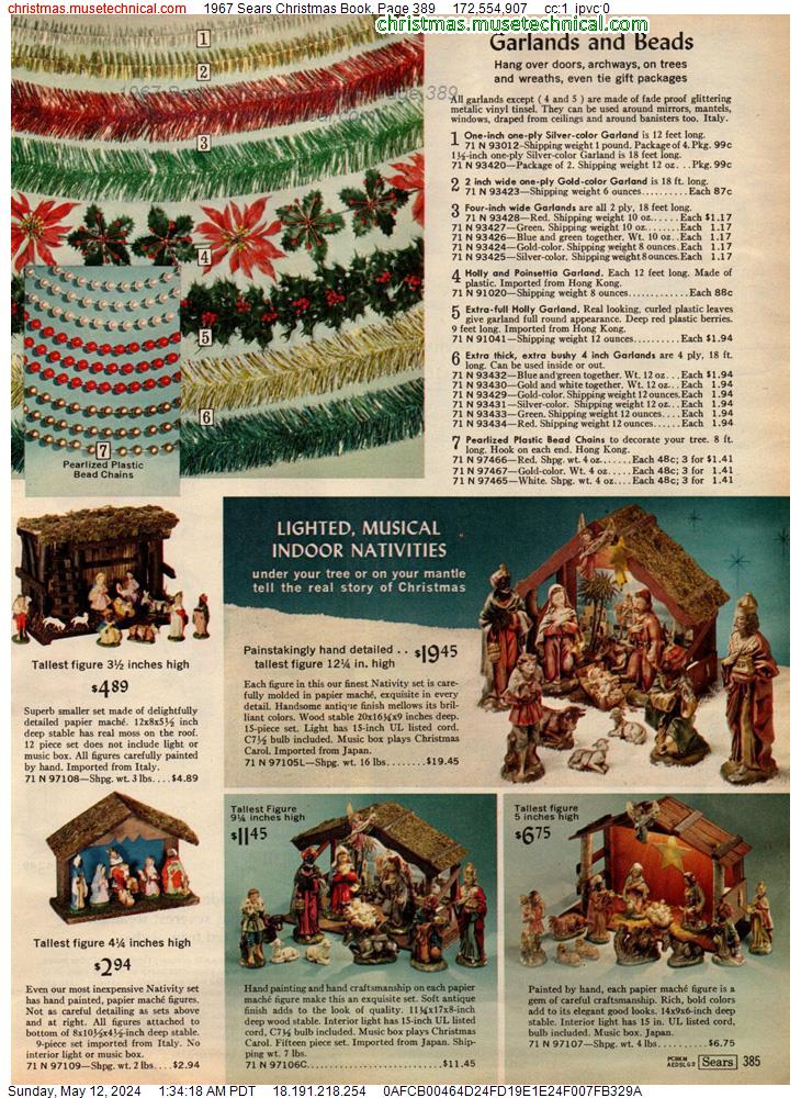 1967 Sears Christmas Book, Page 389