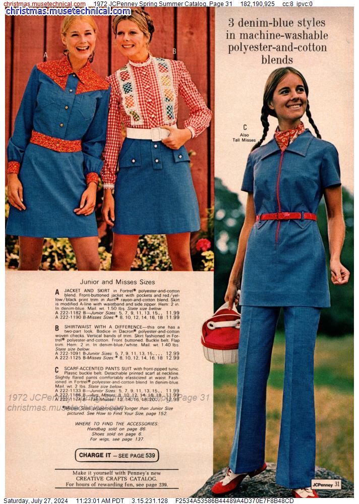 1972 JCPenney Spring Summer Catalog, Page 31