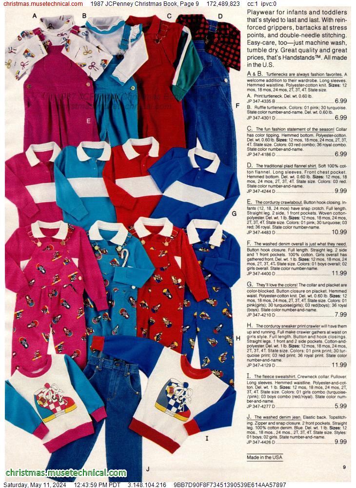 1987 JCPenney Christmas Book, Page 9