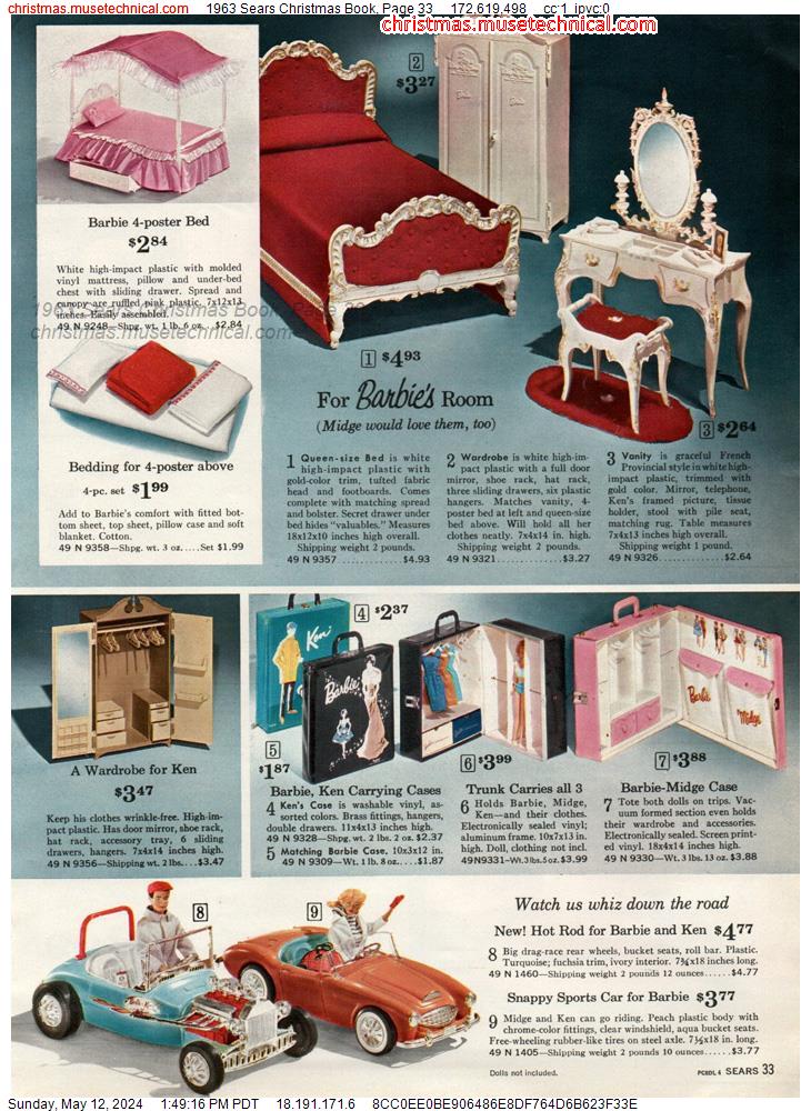 1963 Sears Christmas Book, Page 33