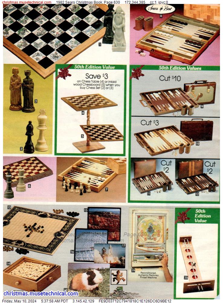 1982 Sears Christmas Book, Page 630