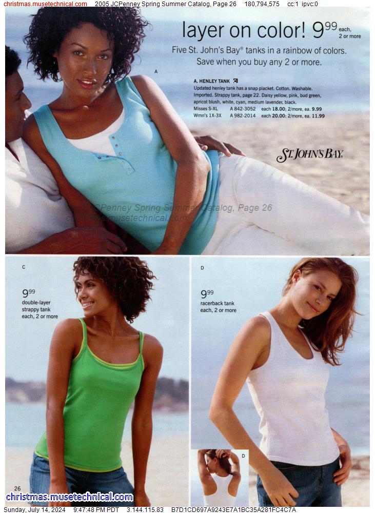 2005 JCPenney Spring Summer Catalog, Page 26