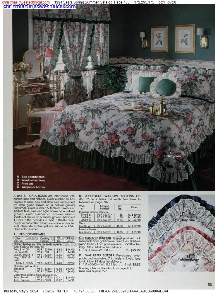 1991 Sears Spring Summer Catalog, Page 483