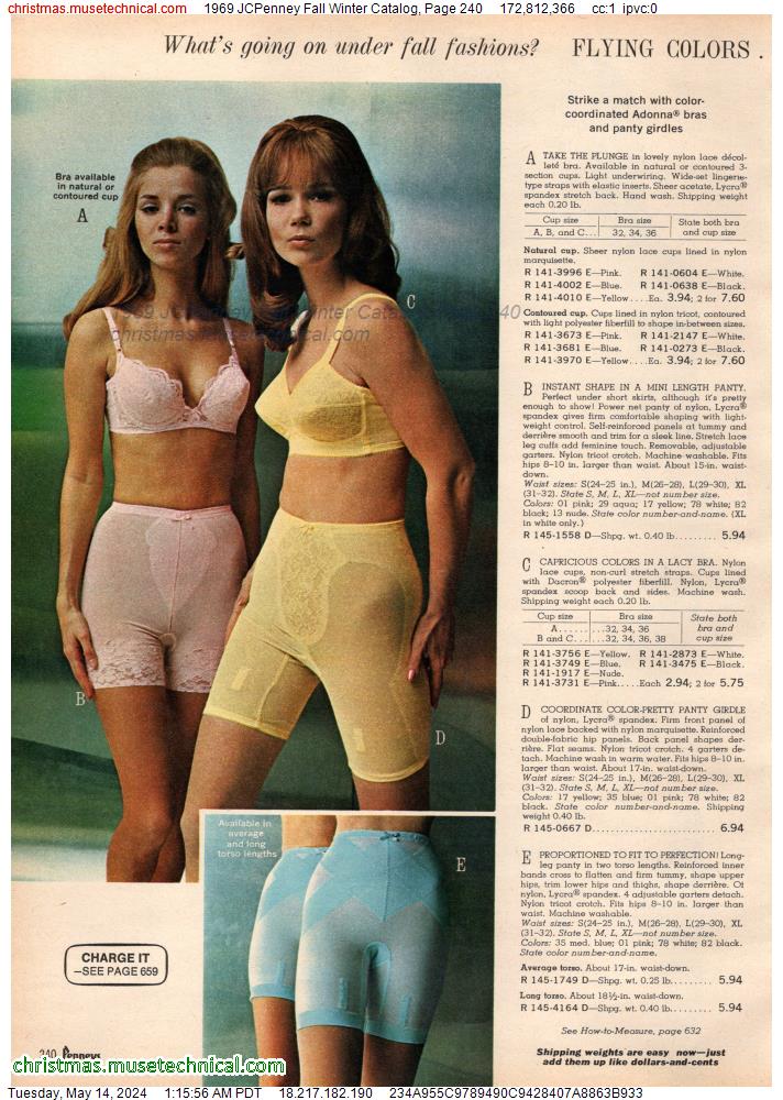 1969 JCPenney Fall Winter Catalog, Page 240
