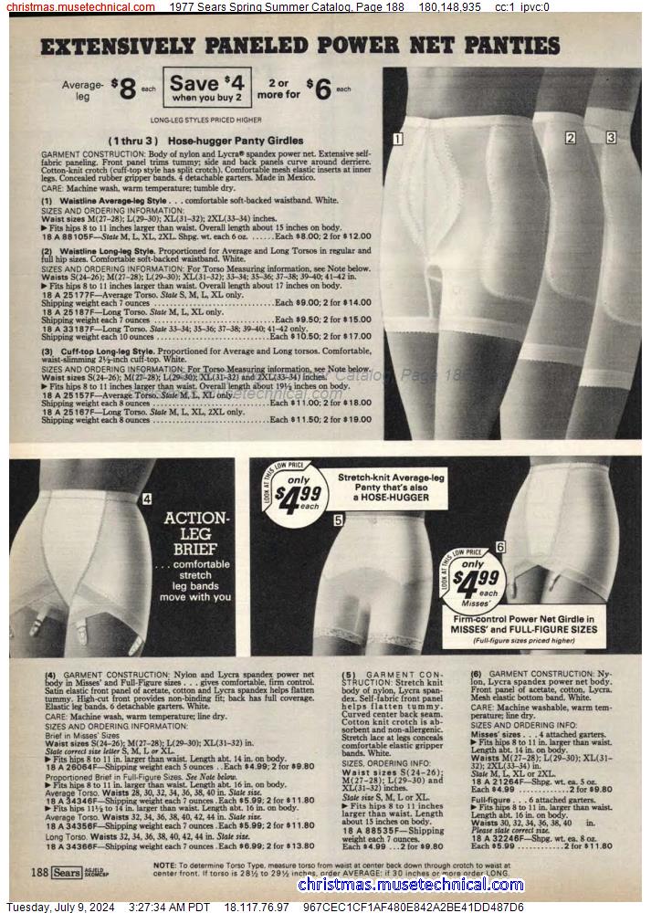 1977 Sears Spring Summer Catalog, Page 188