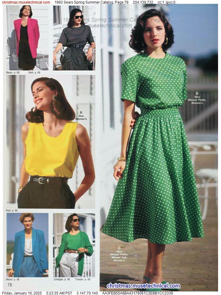 1993 Sears Spring Summer Catalog, Page 78