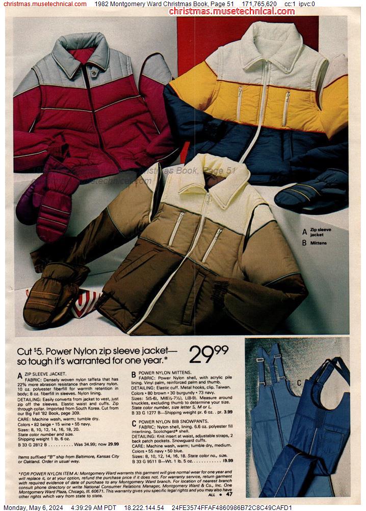 1982 Montgomery Ward Christmas Book, Page 51