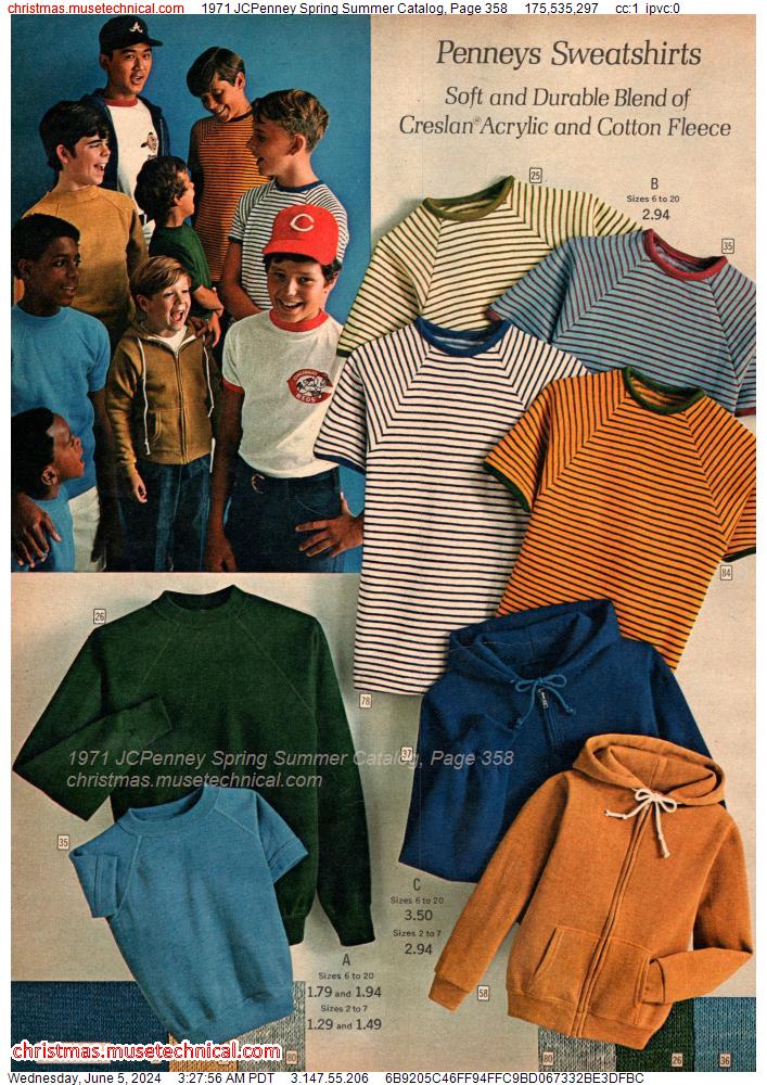 1971 JCPenney Spring Summer Catalog, Page 358