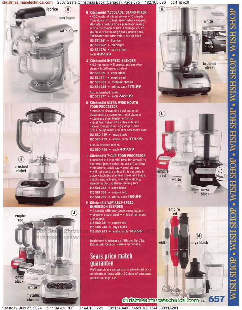 2007 Sears Christmas Book (Canada), Page 675