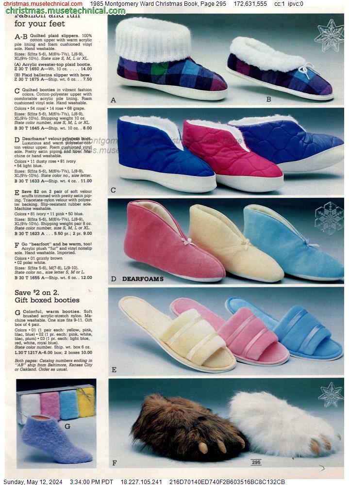 1985 Montgomery Ward Christmas Book, Page 295