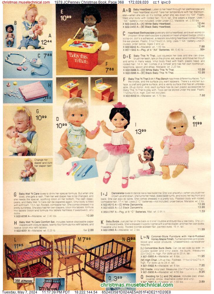1978 JCPenney Christmas Book, Page 368