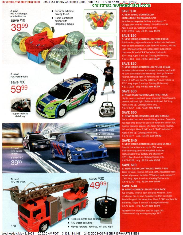 2008 JCPenney Christmas Book, Page 158