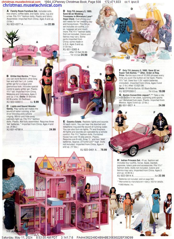 1994 JCPenney Christmas Book, Page 508
