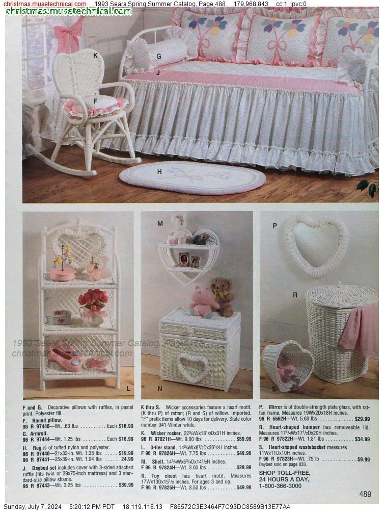 1993 Sears Spring Summer Catalog, Page 488