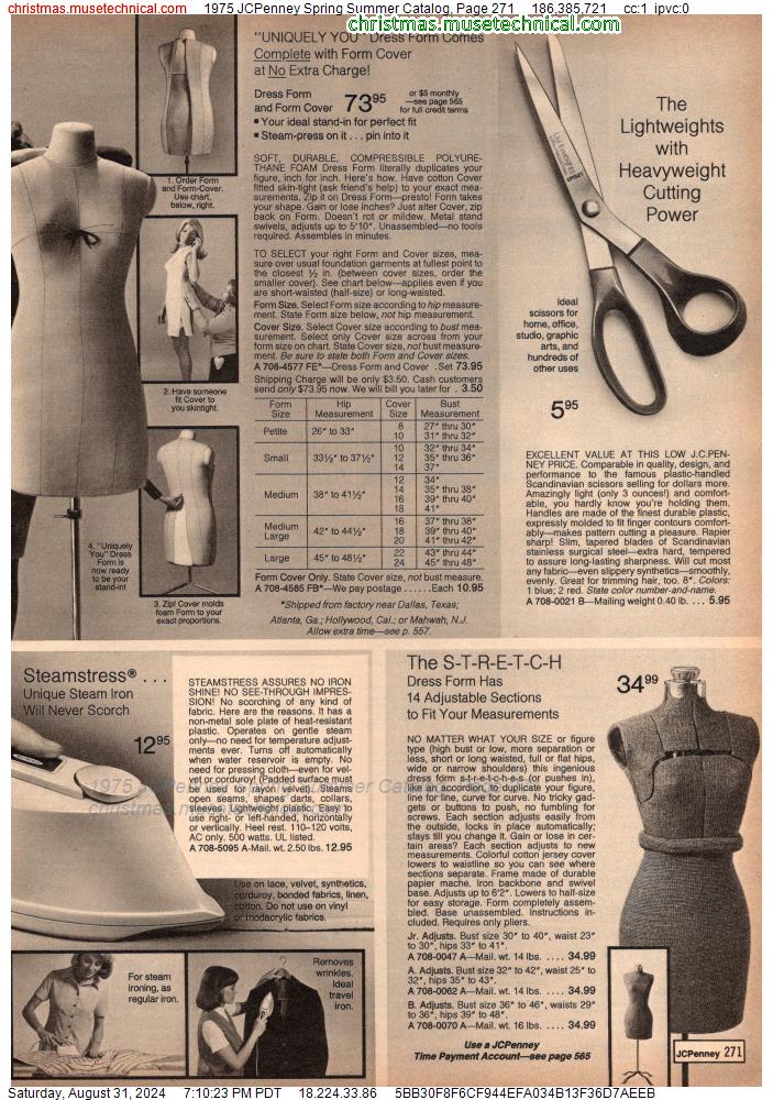 1975 JCPenney Spring Summer Catalog, Page 271