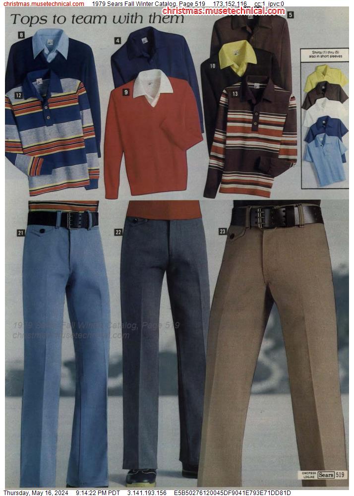 1979 Sears Fall Winter Catalog, Page 519