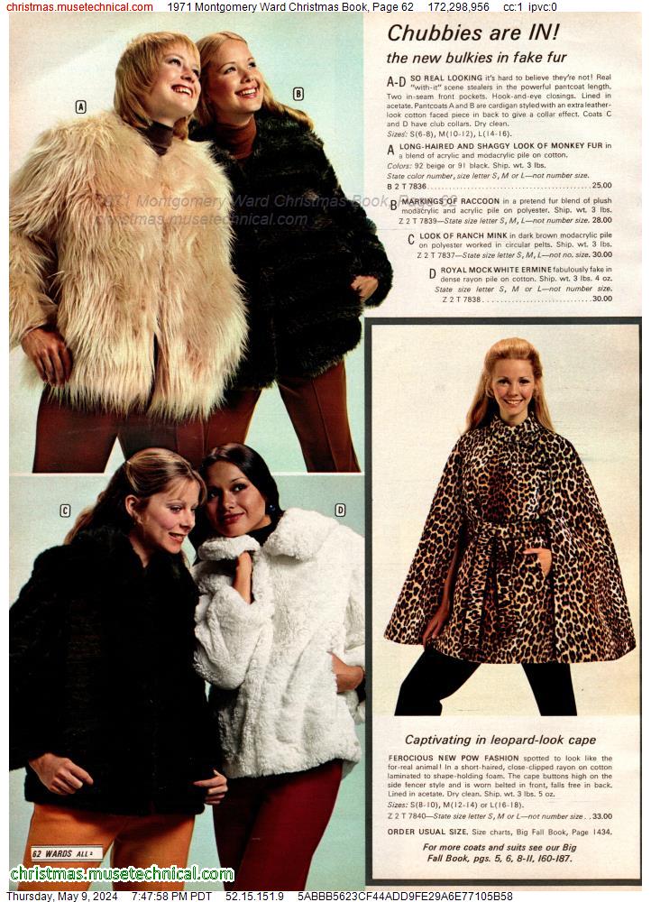 1971 Montgomery Ward Christmas Book, Page 62