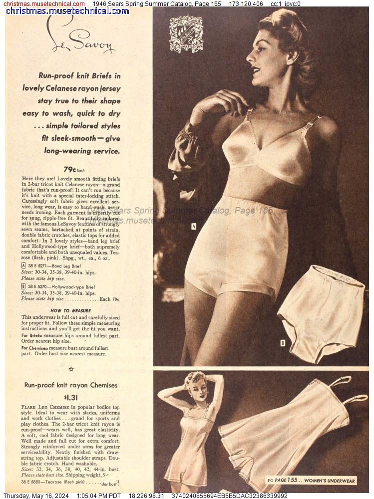 1946 Sears Spring Summer Catalog, Page 165