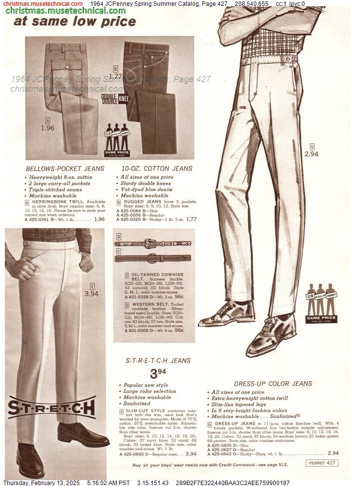 1964 JCPenney Spring Summer Catalog, Page 427