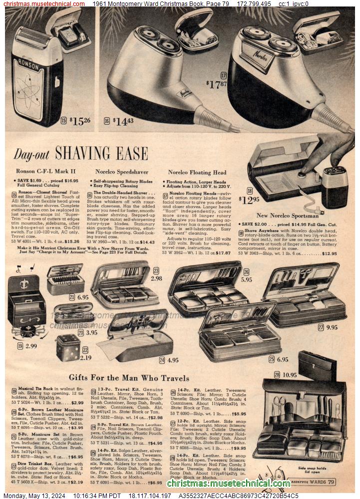 1961 Montgomery Ward Christmas Book, Page 79