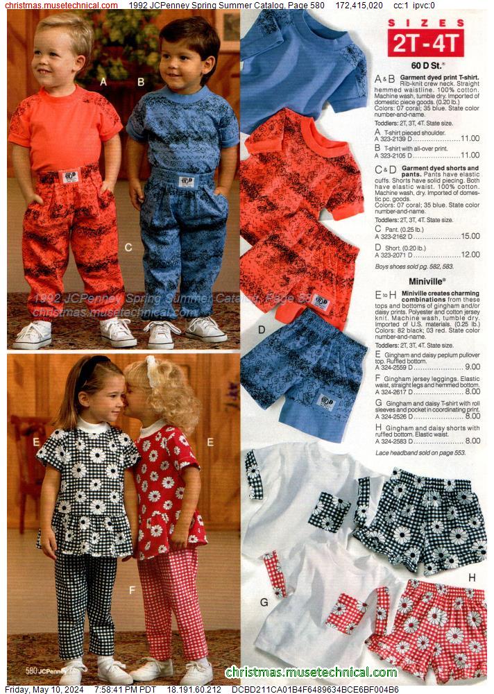 1992 JCPenney Spring Summer Catalog, Page 580