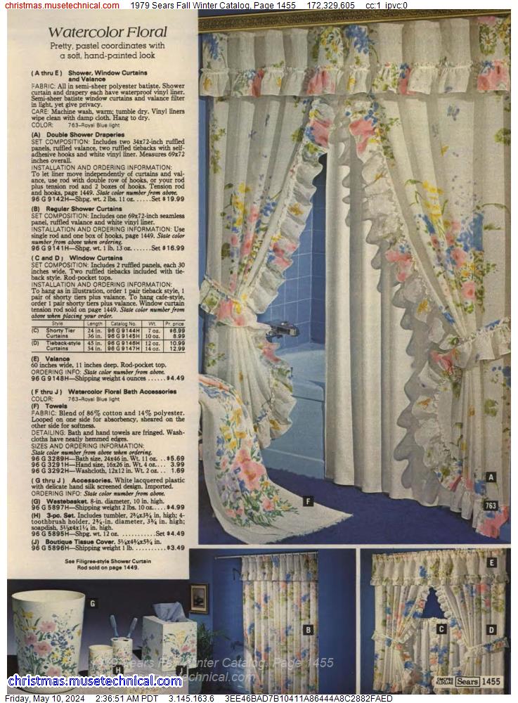 1979 Sears Fall Winter Catalog, Page 1455