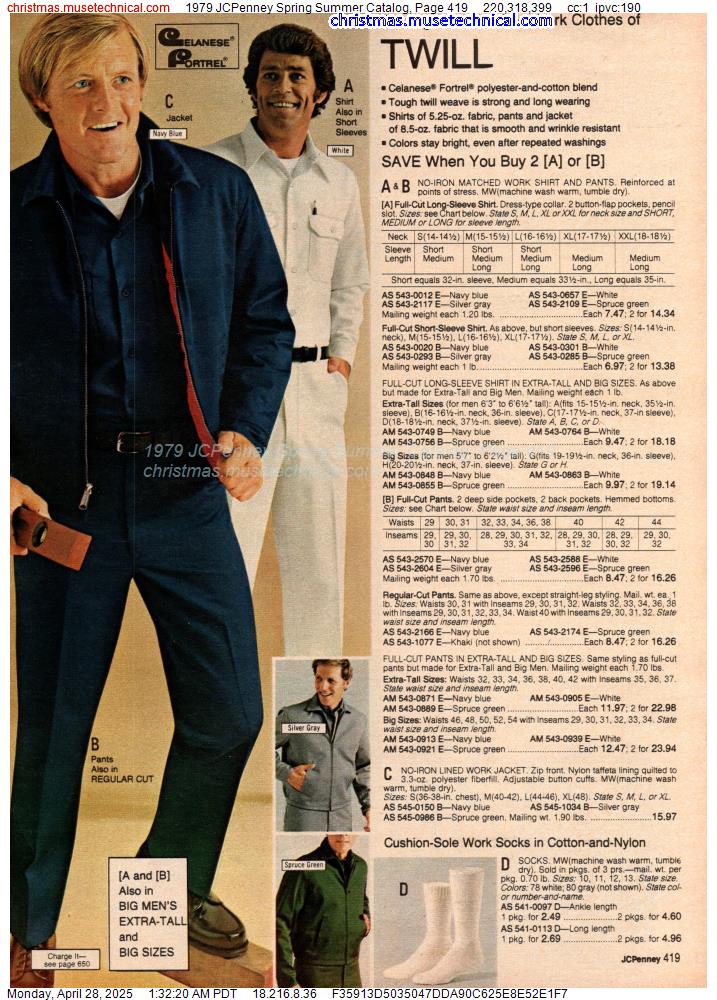 1979 JCPenney Spring Summer Catalog, Page 419