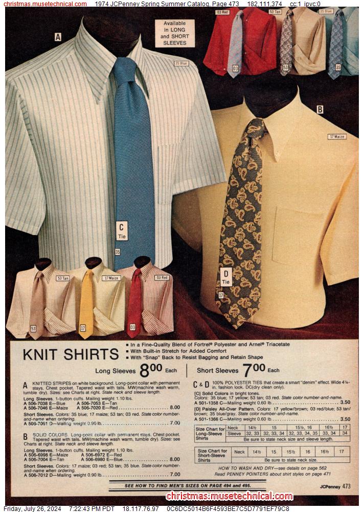 1974 JCPenney Spring Summer Catalog, Page 473