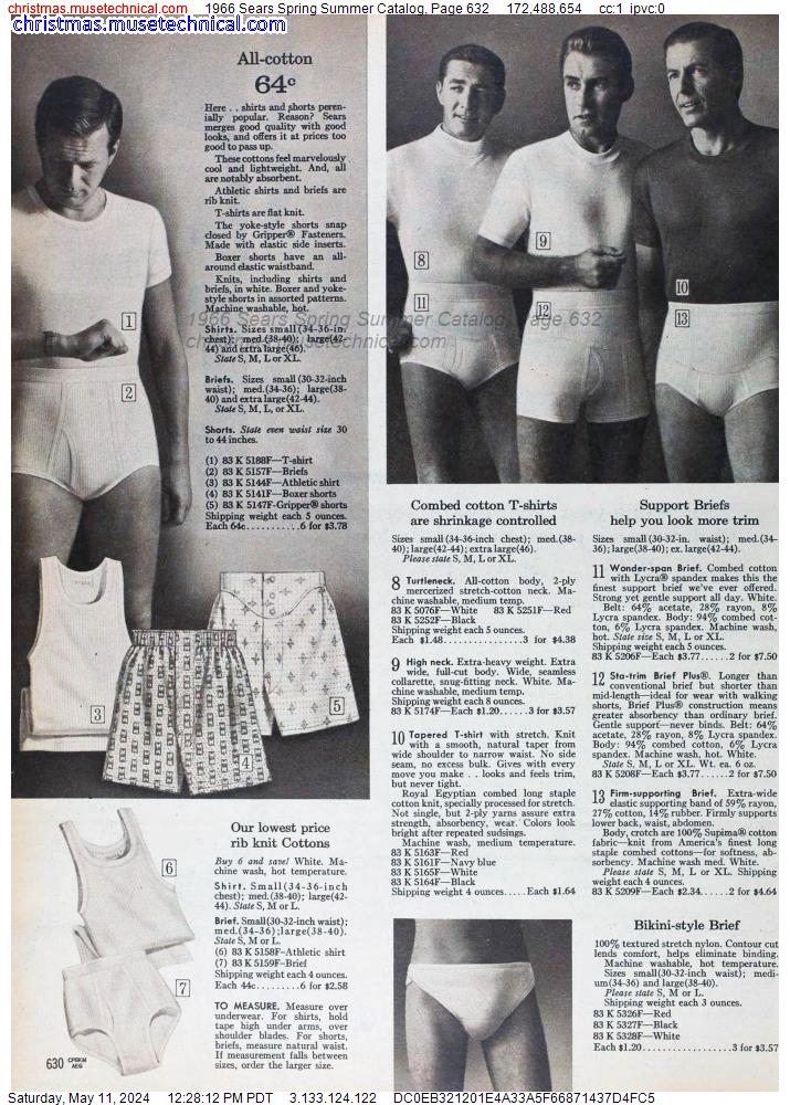 1966 Sears Spring Summer Catalog, Page 632