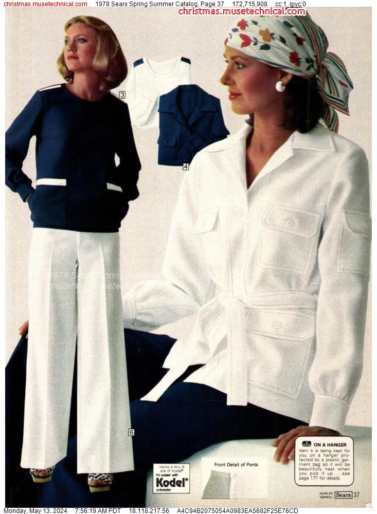 1978 Sears Spring Summer Catalog, Page 37