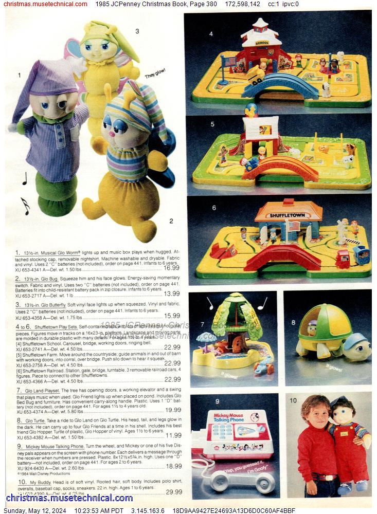 1985 JCPenney Christmas Book, Page 380
