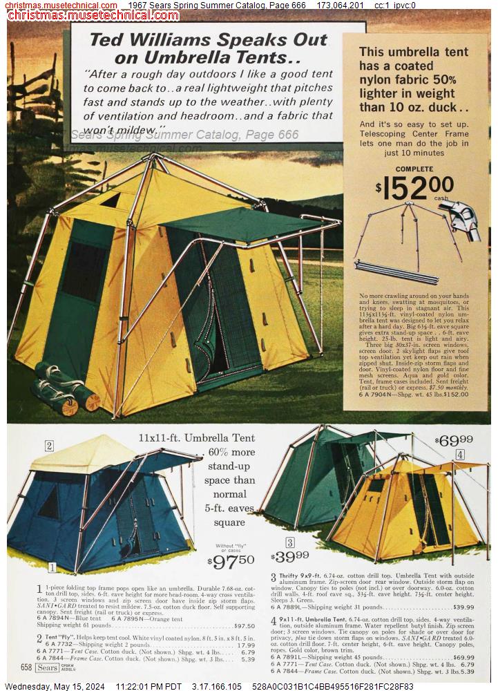 1967 Sears Spring Summer Catalog, Page 666
