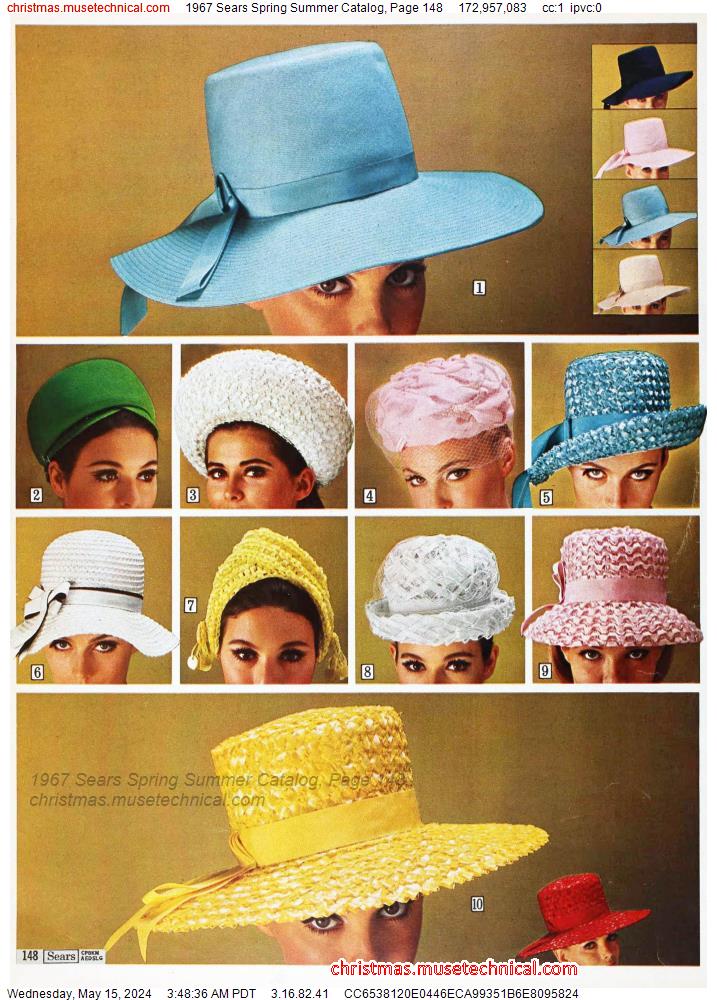 1967 Sears Spring Summer Catalog, Page 148