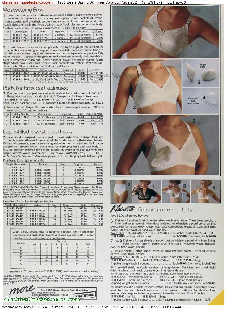 1985 Sears Spring Summer Catalog, Page 232