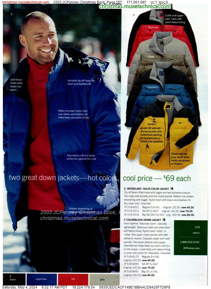 2003 JCPenney Christmas Book, Page 287