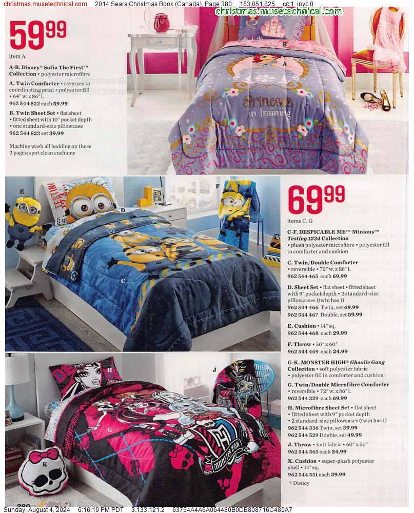 2014 Sears Christmas Book (Canada), Page 380