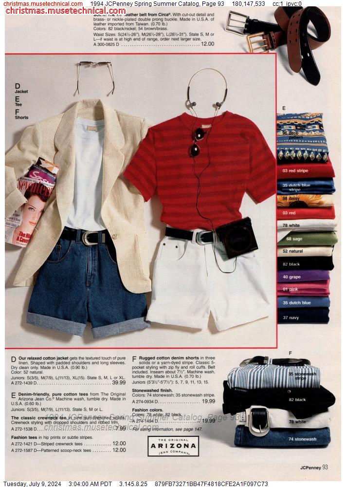 1994 JCPenney Spring Summer Catalog, Page 93