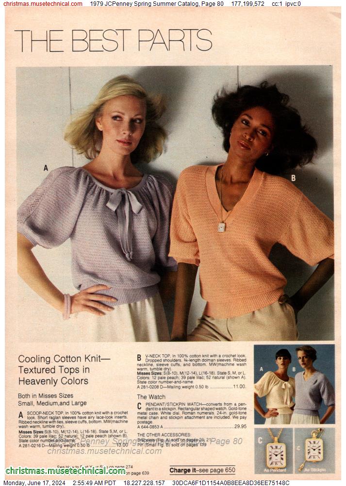 1979 JCPenney Spring Summer Catalog, Page 80