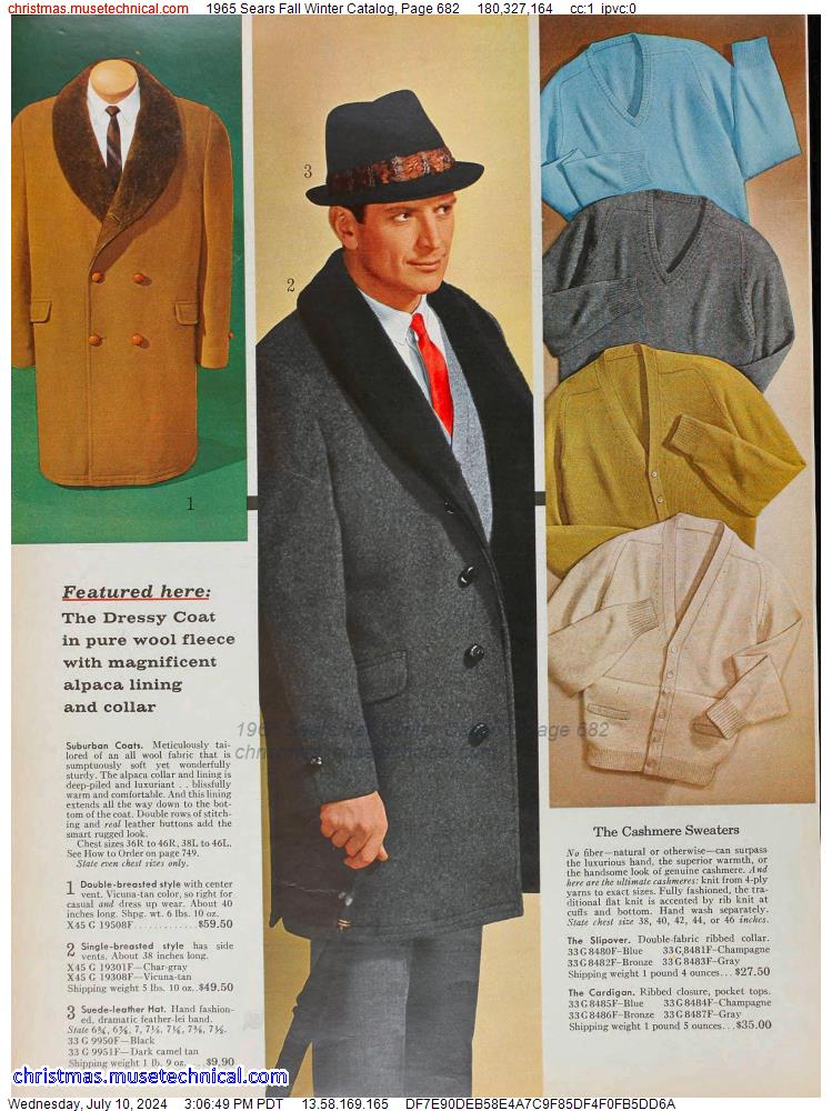 1965 Sears Fall Winter Catalog, Page 682
