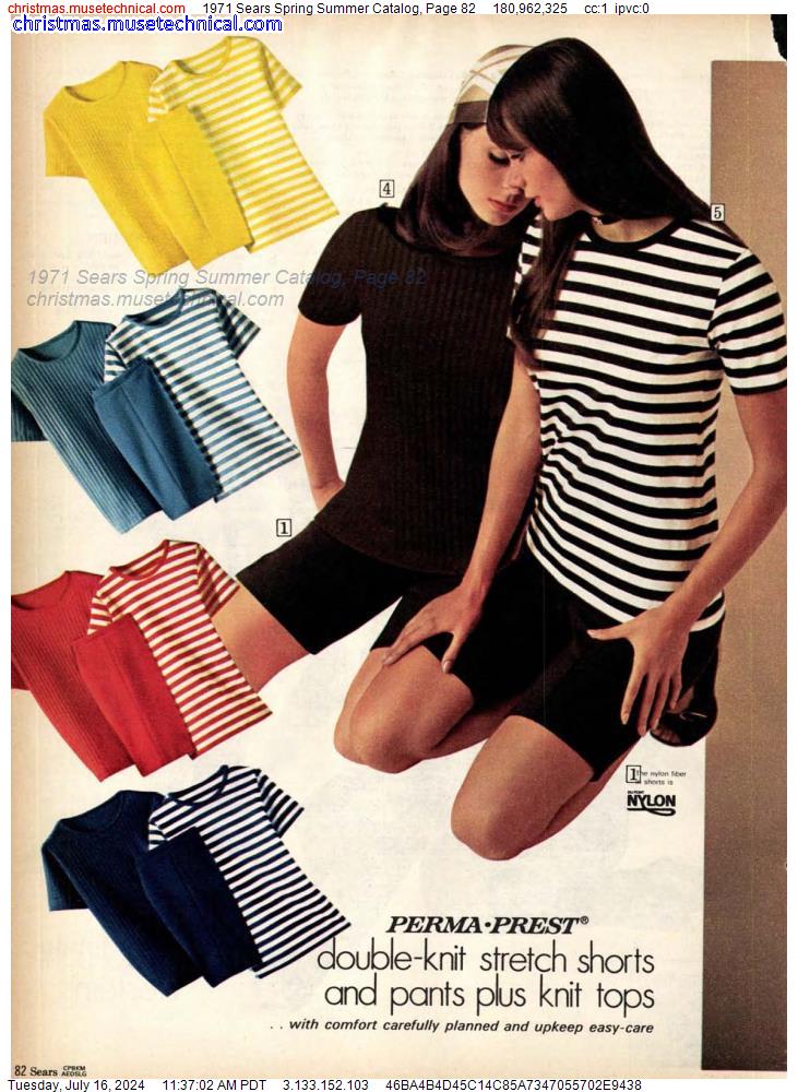 1971 Sears Spring Summer Catalog, Page 82