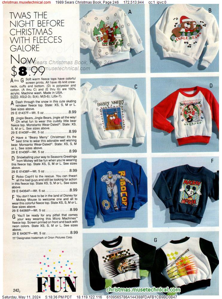 1989 Sears Christmas Book, Page 246